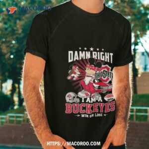 Mickey Mouse Damn Right I Am A Ohio State Buckeyes Win Or Lose Shirt