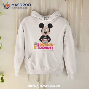 Mickey Mouse Drinking Dunkin’ Donuts Shirt