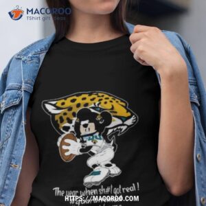 Mickey Mouse Jacksonville Jaguars The Year When Shit Got Real Shirt