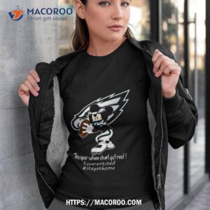 Mickey Mouse Philadelphia Eagles The Year When Shit Got Real Shirt