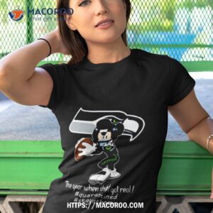 mickey mouse seattle seahawks the year when shit got real shirt tshirt 1