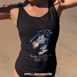 Mickey Mouse X Carolina Panthers The Year When Sh T Got Real Logo Tank Top 2