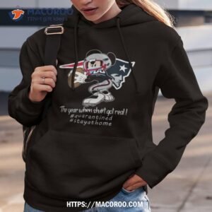 Mickey Mouse X New England Patriots The Year When Sh#t Got Real T Shirt
