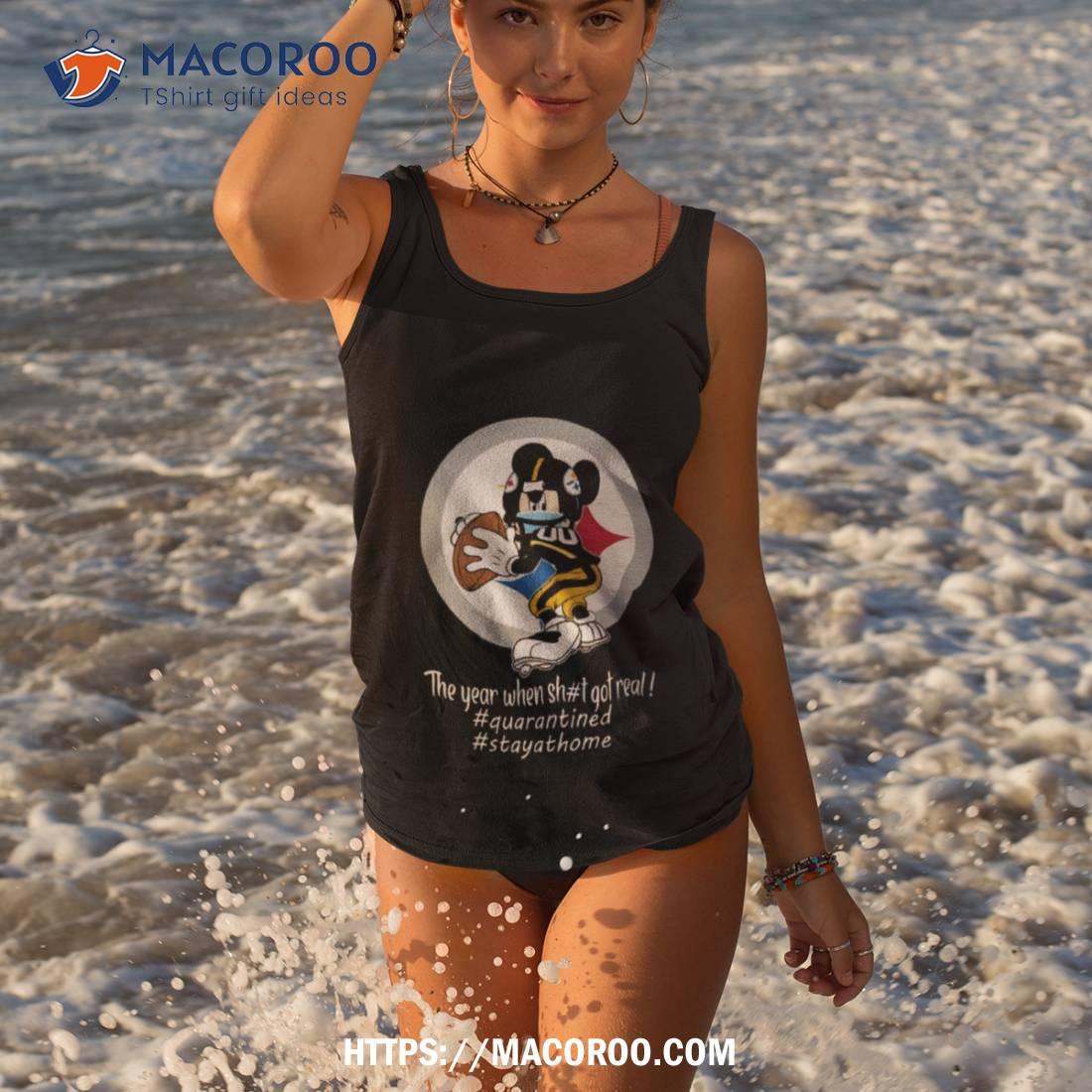 Mickey Mouse X Pittsburgh Steelers The Year When Sh#t Got Real Logo Shirt Mickey Mouse X Pittsburgh Steelers The Year When Sh#t Got Real Logo Shirt