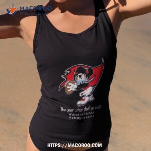 Mickey Mouse X Tampa Bay Buccaneers The Year When Sh#t Got Real Logo Shirt