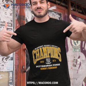 Midwest Rugby Union Champions 2023 Pittsburgh Forge Women’s Premiership Shirt