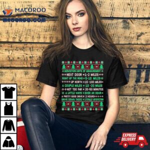 Midwest Units Of Measurement Ugly Christmas Tshirt