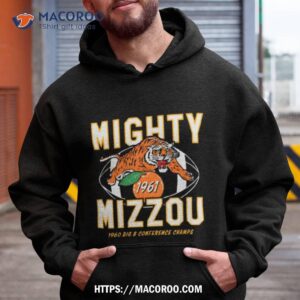 Mighty Mizzou Tigers Football 1960 61 Big And Conference Champs Sweatshirt
