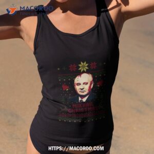Mikhail Gorbachev Mikhail Christmas Tank Top 2