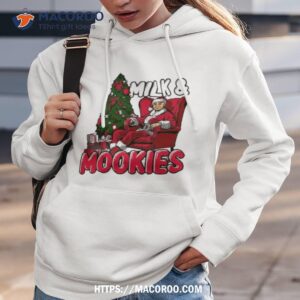 Milk Amp Mookies Santa Christmas Tree Hoodie 3