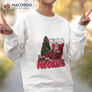 Milk Amp Mookies Santa Christmas Tree Sweatshirt 2