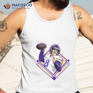 Minnesota Kirk Cousins Diamond Sytyle Tank Top 3