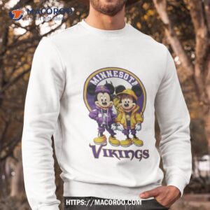 minnesota vikings mickey mouse shirt sweatshirt