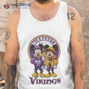 minnesota vikings mickey mouse shirt tank top