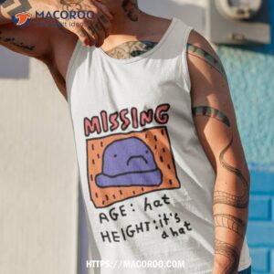 Missing Age Hat Height It S A Ha Tank Top 1