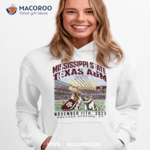 Mississippi State Vs Texas A Amp M November 11th 2023 Hoodie 1