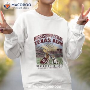 Mississippi State Vs Texas A Amp M November 11th 2023 Sweatshirt 2