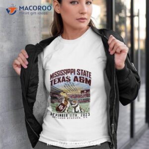 Mississippi State Vs. Texas A&m November 11th 2023 Shirt