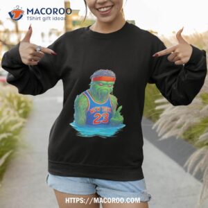 Mitchell Robinson Ny Knicks Blockness Monster Shirt 2 Mitchell Robinson Ny Knicks Blockness Monster Sweatshirt