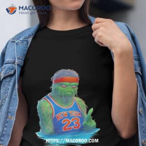 Mitchell Robinson Ny Knicks Blockness Monster Tshirt