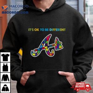 Mlb 2023 Atlanta Braves Autism It’s Ok To Be Different Shirt