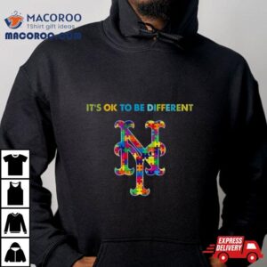 Mlb 2023 New York Mets Autism It’s Ok To Be Different Shirt