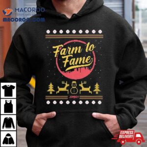 Mlb Farm To Fame Holiday Christmas Ugly Sweater Sweat Tshirt