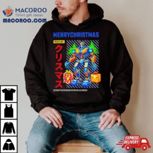 Mobile Suit Gundam Merry Christmas Gif Tshirt