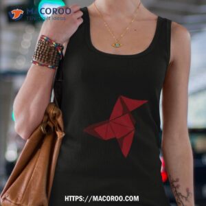 Money Heist Red Origami Tank Top 4