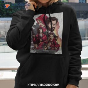 Money Heist Squad Professor Tokyo Berlin Denver Nairobi Hoodie