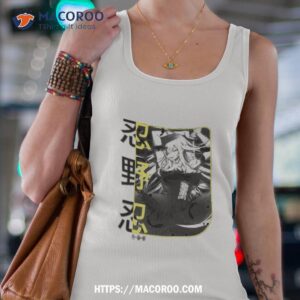 monogatari series mnaga anime shirt tank top 4