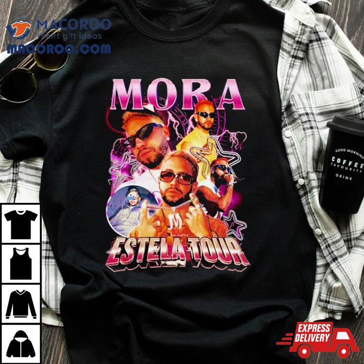 Mora Estela Tour Double Sided Shirt Mora Estela Tour Double Sided Shirt