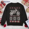 Motocross Supercross Dirt Bike Rider Matching Ugly Christmas Sweatshirt