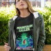 Mountain Caller Green Leaves Shirt