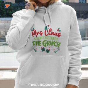 Mrs Claus Grinch Christmas Hoodie