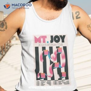 Mt Joy 2024 European Tour Tank Top 3