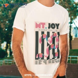 Mt Joy 2024 European Tour Tshirt