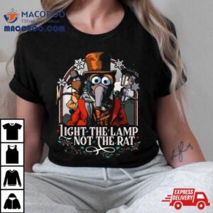 Muppet Christmas Carol Gonzo And Rizzo Light The Lamp Not The Rat Tshirt