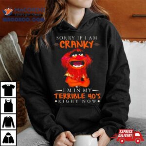 Muppet Sorry If I Am Cranky I’m In My Terrible 40’s Right Now T Shirt 3 Muppet Sorry If I Am Cranky I M In My Terrible S Right Now Tshirt