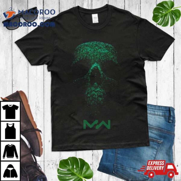 Mw Green Skull Modern Warfare Shirt