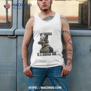 My Fursona Is A Service Dog Tank Top 2