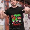 My Grandkids Stole My Heart Grinch Hand Shirt