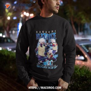 Naruto Shippuden Kakashi Collage Shirt 2 naruto shippuden kakashi collage shirt sweatshirt