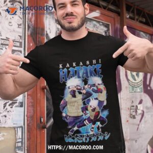 Naruto Shippuden Kakashi Collage Shirt Naruto Shippuden Kakashi Collage Shirt