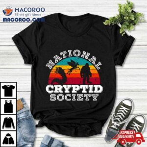 National Cryptid Society Ufo Extraterrestrial Tshirt