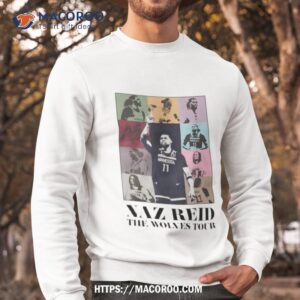 naz reid the wolves tour shirt sweatshirt