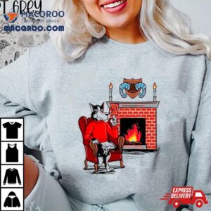 Nc State Wolfpack Fireplace Win Tshirt