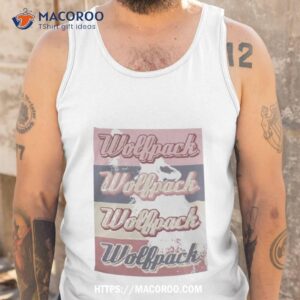 Ncsu Wolfpack Retro Typography Tank Top
