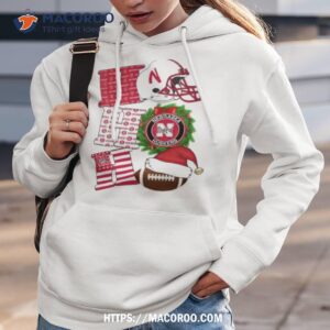 nebraska cornhuskers ho ho ho christmas shirt hoodie 3