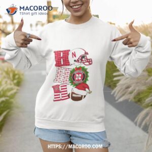 nebraska cornhuskers ho ho ho christmas shirt sweatshirt 1